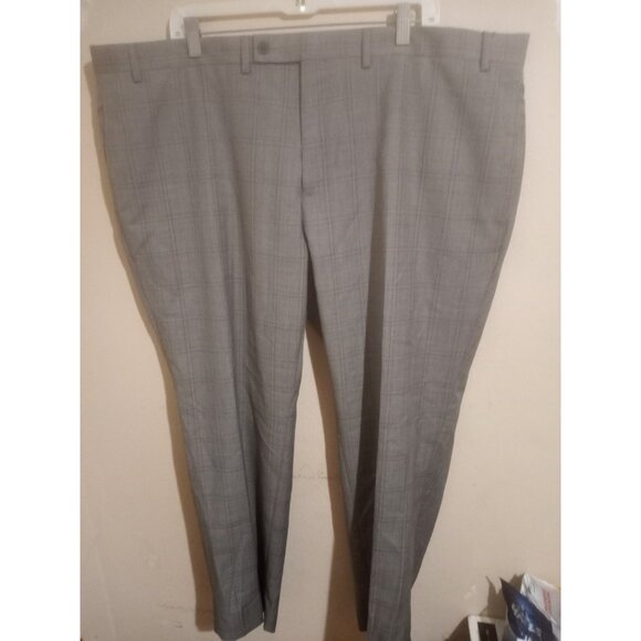 Collection by Michael Strahan Gray dress pants wool blend mens 46X29 NWT - Picture 1 of 9